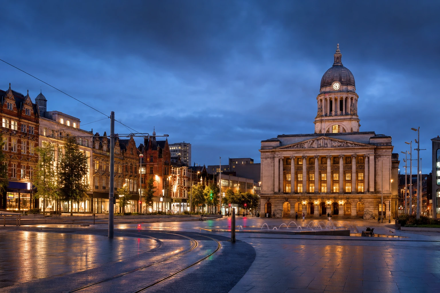 Broad Marsh regeneration area in Nottingham city centre