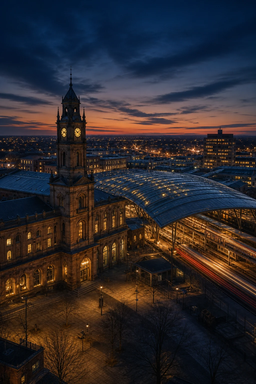 Recognisable Derby city-centre architecture